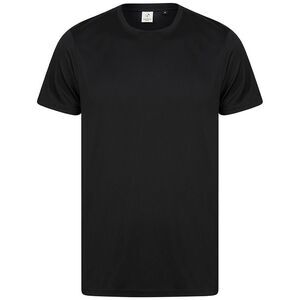 Tombo Unisex Adult Performance Recycled T-Shirt / Black